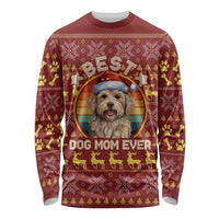 Havanese Best Dog Mom Christmas Long Sleeve Shirt Xmas Holiday Patterns - Wonder Print Shop