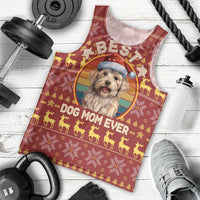 Havanese Best Dog Mom Christmas Men Tank Top Xmas Holiday Patterns - Wonder Print Shop