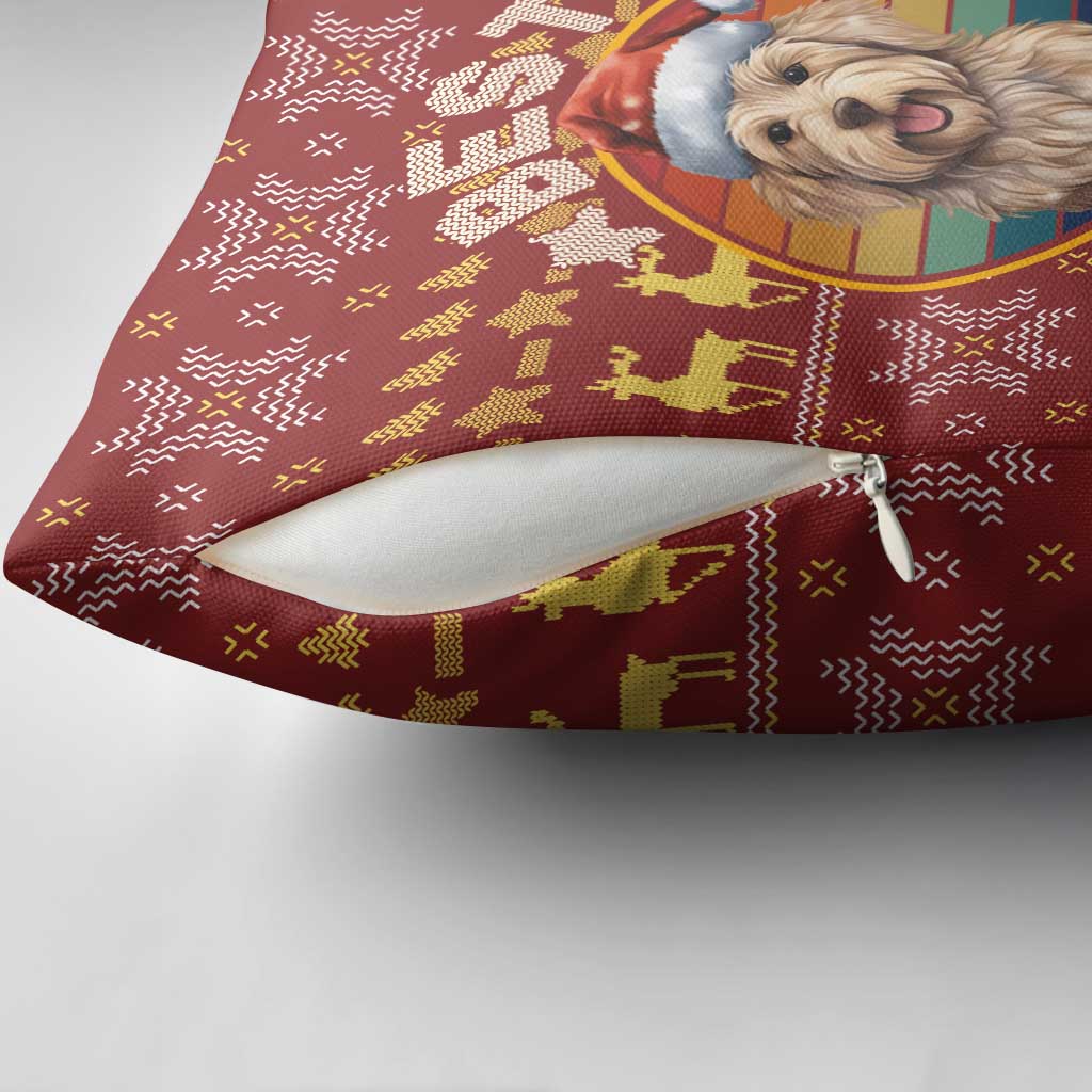 Havanese Best Dog Mom Christmas Pillow Cover Xmas Holiday Patterns - Wonder Print Shop
