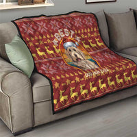 Havanese Best Dog Mom Christmas Quilt Xmas Holiday Patterns - Wonder Print Shop