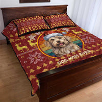 Havanese Best Dog Mom Christmas Quilt Bed Set Xmas Holiday Patterns - Wonder Print Shop
