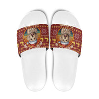 Havanese Best Dog Mom Christmas Slide Sandals Xmas Holiday Patterns - Wonder Print Shop