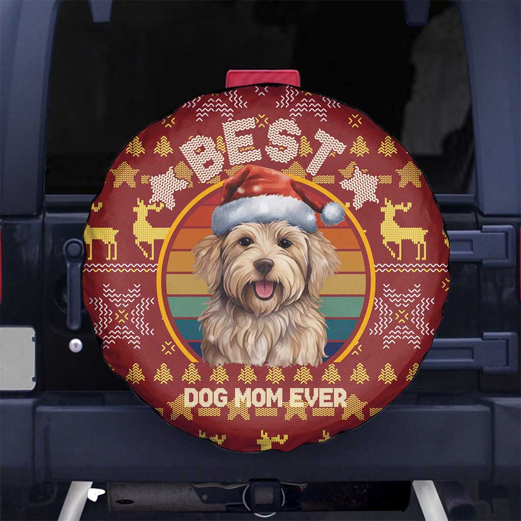 Havanese Best Dog Mom Christmas Spare Tire Cover Xmas Holiday Patterns - Wonder Print Shop