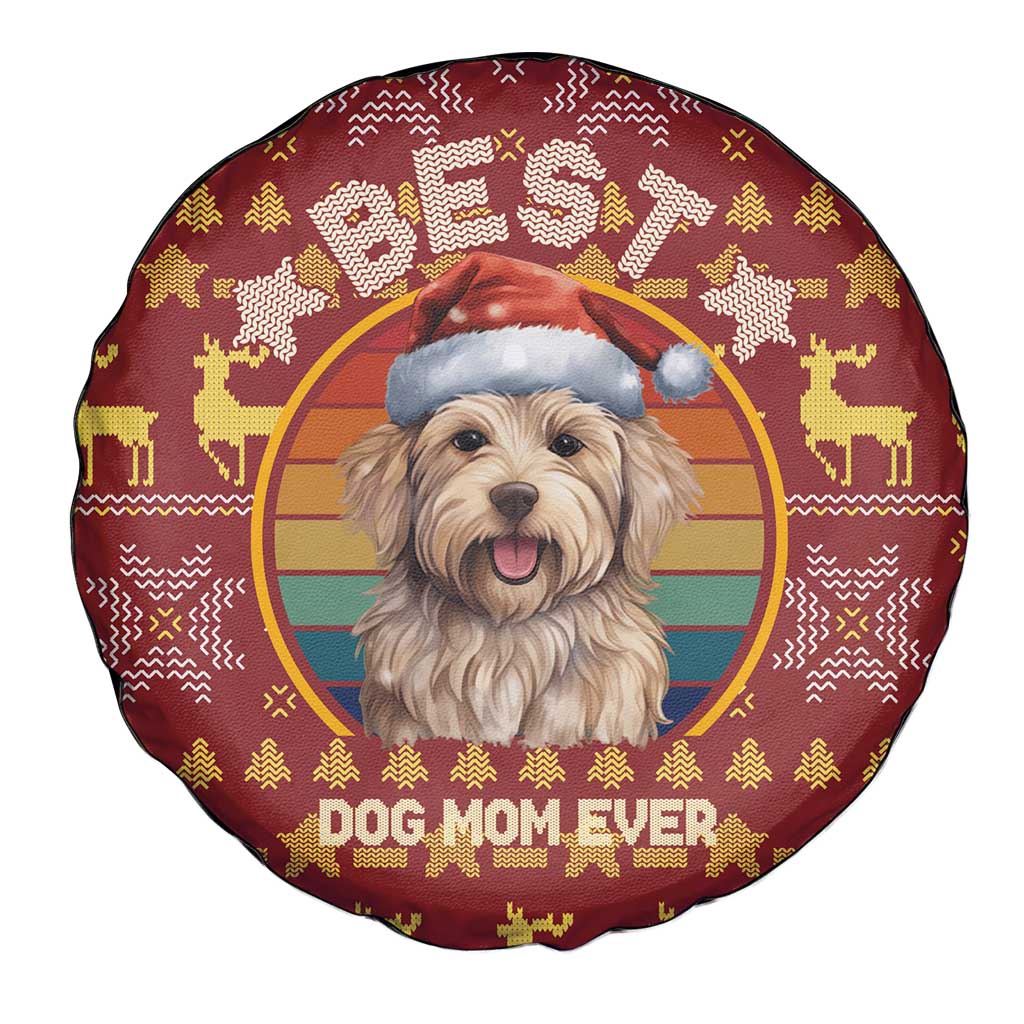 Havanese Best Dog Mom Christmas Spare Tire Cover Xmas Holiday Patterns - Wonder Print Shop