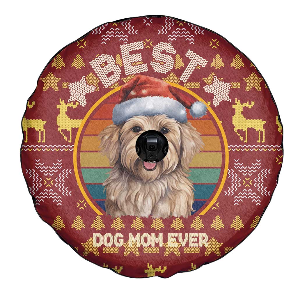 Havanese Best Dog Mom Christmas Spare Tire Cover Xmas Holiday Patterns - Wonder Print Shop