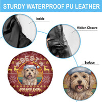 Havanese Best Dog Mom Christmas Spare Tire Cover Xmas Holiday Patterns - Wonder Print Shop