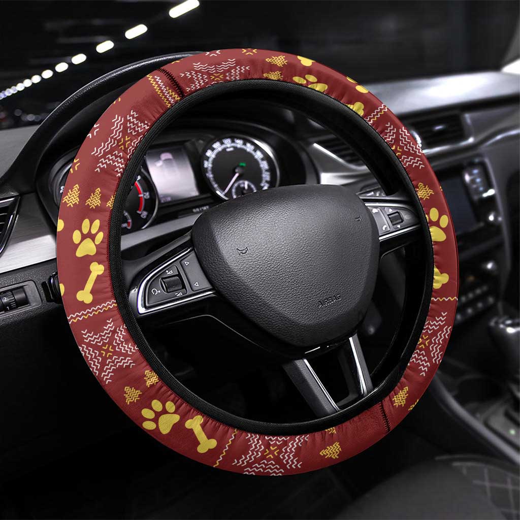 Havanese Best Dog Mom Christmas Steering Wheel Cover Xmas Holiday Patterns - Wonder Print Shop
