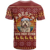 Havanese Best Dog Mom Christmas T Shirt Xmas Holiday Patterns - Wonder Print Shop