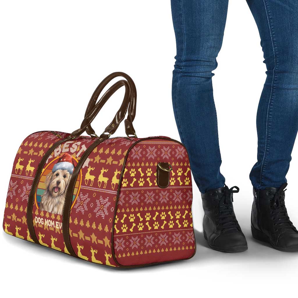 Havanese Best Dog Mom Christmas Travel Bag Xmas Holiday Patterns - Wonder Print Shop