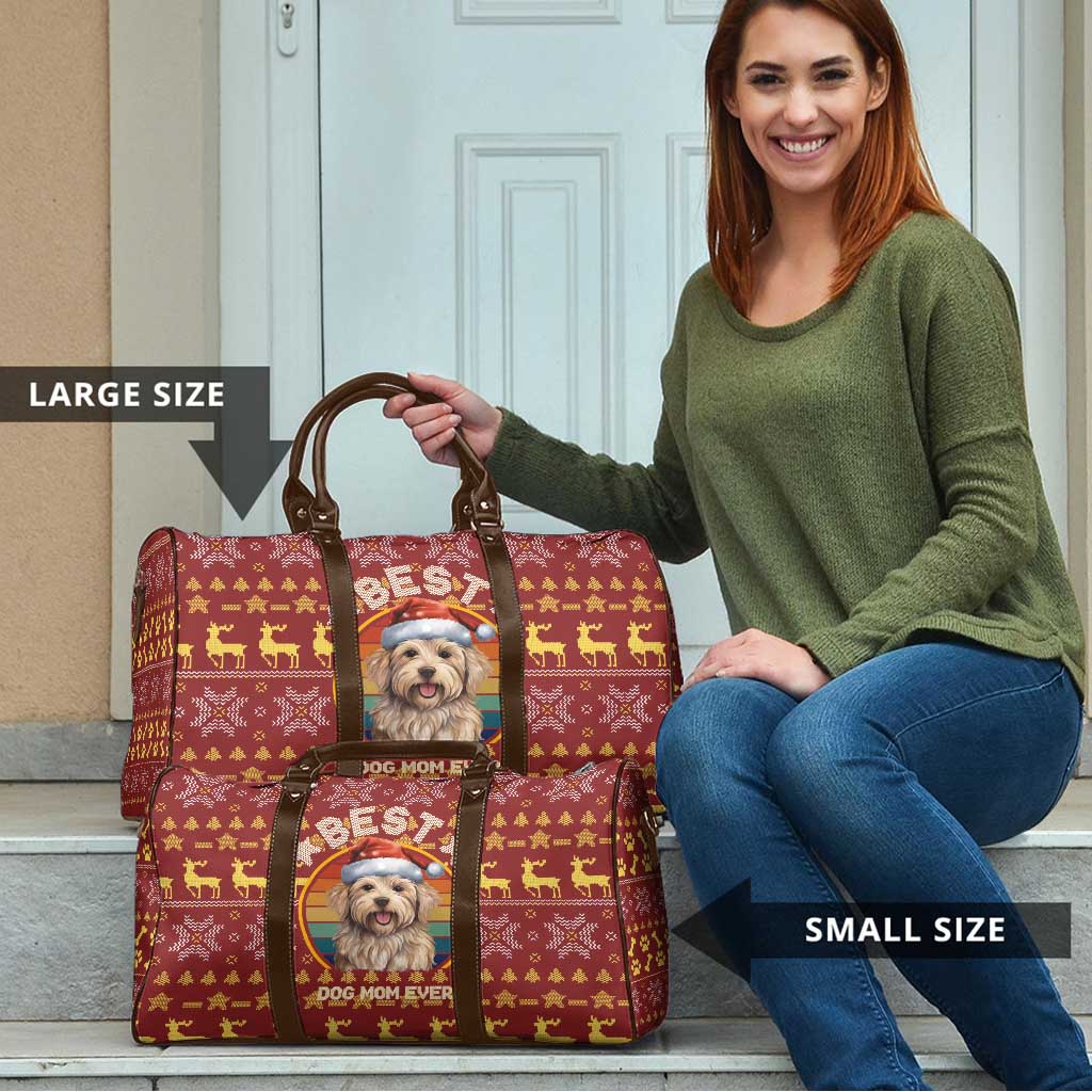 Havanese Best Dog Mom Christmas Travel Bag Xmas Holiday Patterns - Wonder Print Shop