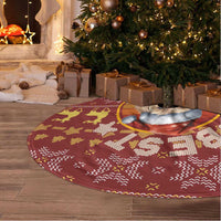 Havanese Best Dog Mom Christmas Tree Skirt Xmas Holiday Patterns - Wonder Print Shop