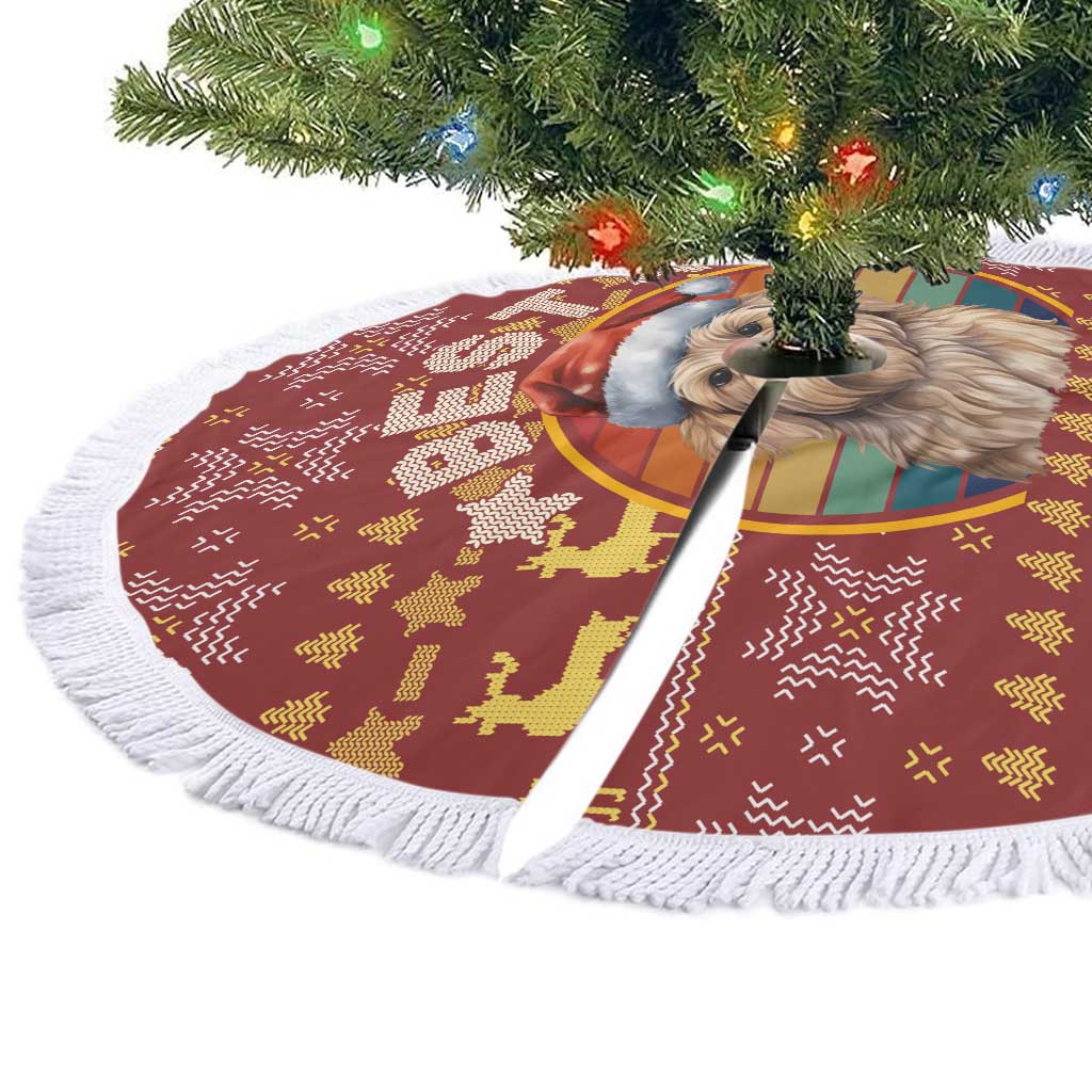 Havanese Best Dog Mom Christmas Tree Skirt Xmas Holiday Patterns - Wonder Print Shop