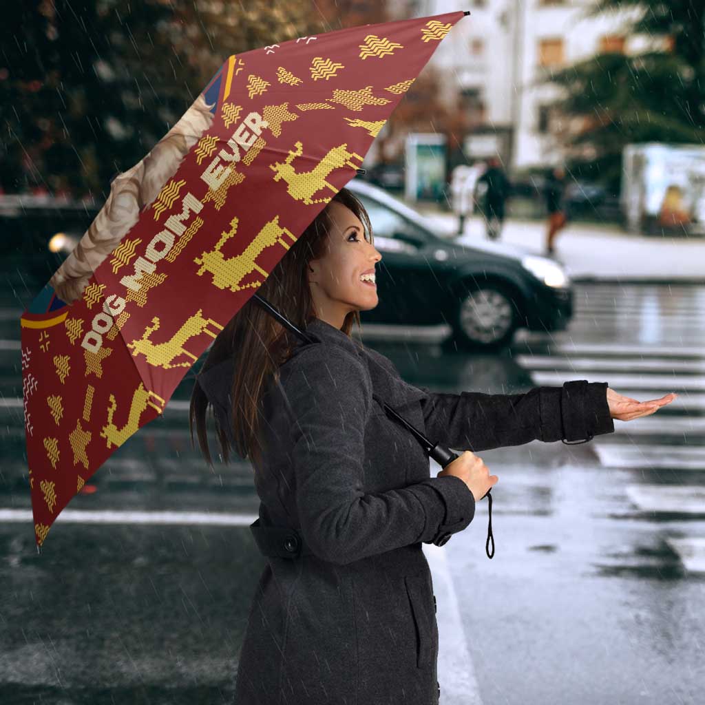Havanese Best Dog Mom Christmas Umbrella Xmas Holiday Patterns - Wonder Print Shop