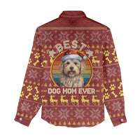 Havanese Best Dog Mom Christmas Women Casual Shirt Xmas Holiday Patterns - Wonder Print Shop