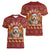 Havanese Best Dog Mom Christmas Women V-Neck T-Shirt Xmas Holiday Patterns - Wonder Print Shop