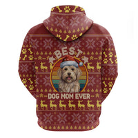 Havanese Best Dog Mom Christmas Zip Hoodie Xmas Holiday Patterns - Wonder Print Shop