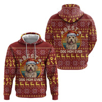 Havanese Best Dog Mom Christmas Zip Hoodie Xmas Holiday Patterns - Wonder Print Shop