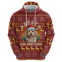 Havanese Best Dog Mom Christmas Zip Hoodie Xmas Holiday Patterns - Wonder Print Shop