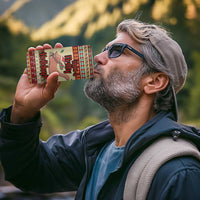 Have A Nutty Holiday Christmas Christmas 4 in 1 Can Cooler Tumbler Xmas Holiday Patterns - Wonder Print Shop