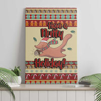 Have A Nutty Holiday Christmas Christmas Canvas Wall Art Xmas Holiday Patterns - Wonder Print Shop