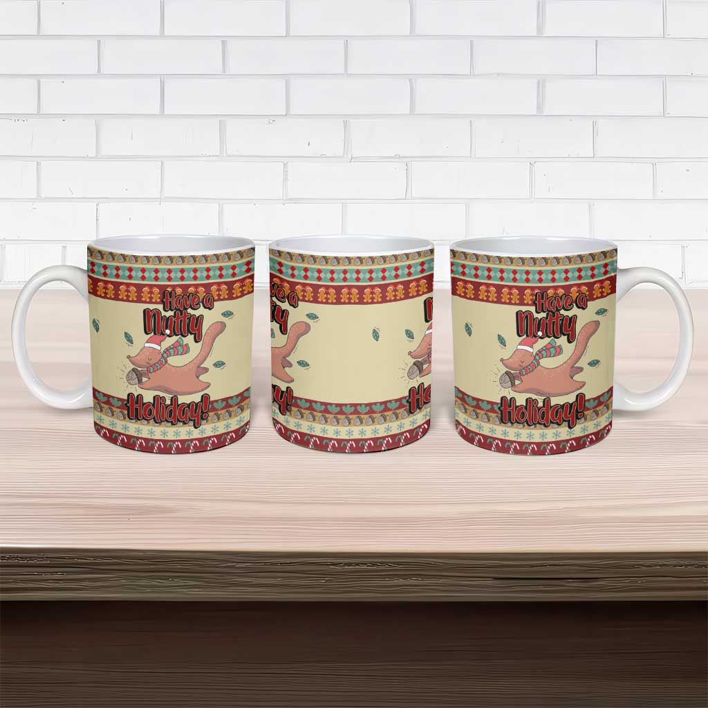 Have A Nutty Holiday Christmas Christmas Ceramic Mug Xmas Holiday Patterns - Wonder Print Shop
