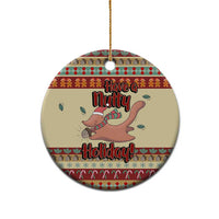 Have A Nutty Holiday Christmas Ceramic Ornament Xmas Holiday Patterns - Wonder Print Shop