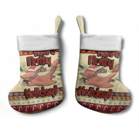 Have A Nutty Holiday Christmas Christmas Stocking Xmas Holiday Patterns - Wonder Print Shop