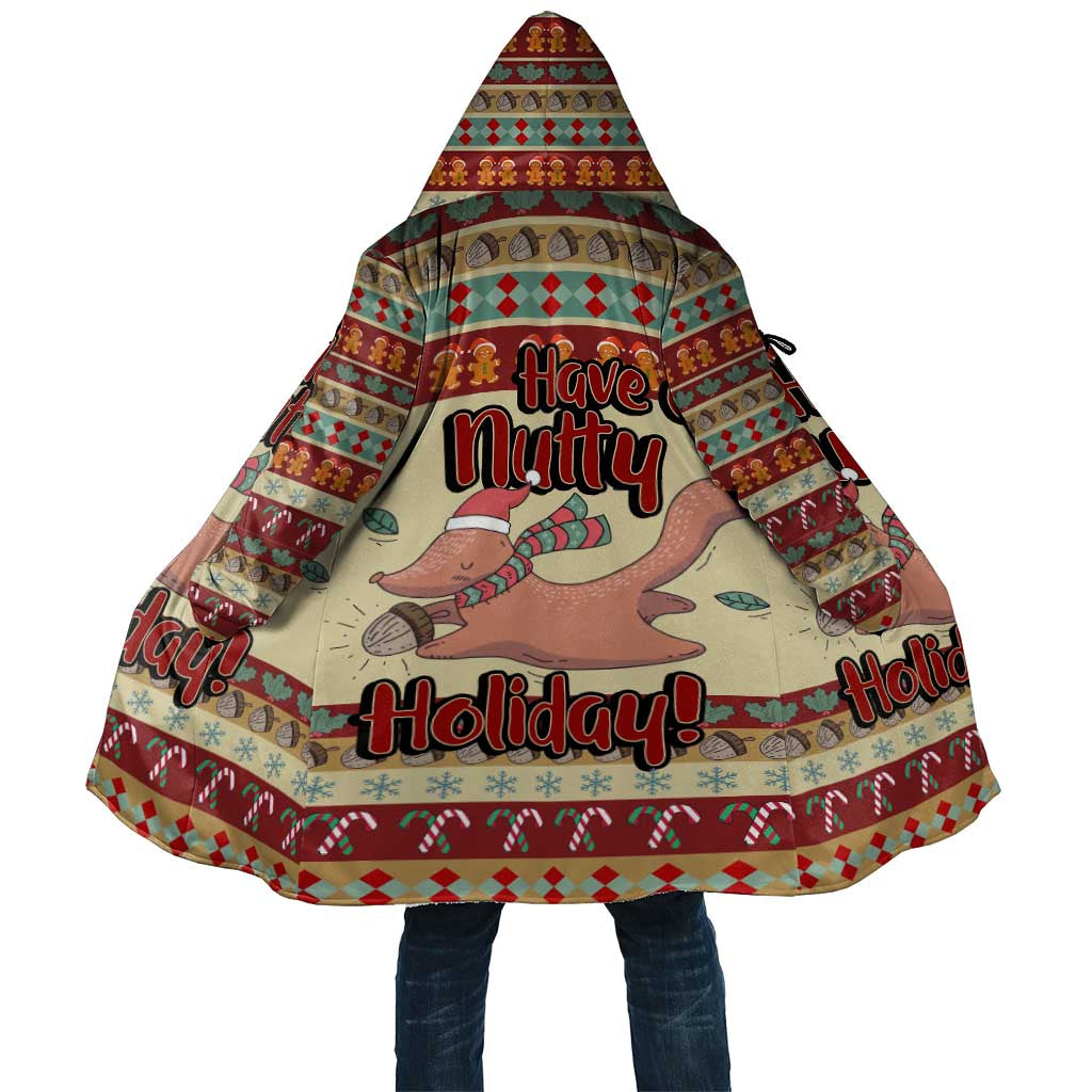 Have A Nutty Holiday Christmas Christmas Cloak Xmas Holiday Patterns - Wonder Print Shop