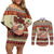 Have A Nutty Holiday Christmas Christmas Couples Matching Off Shoulder Short Dress and Long Sleeve Button Shirt Xmas Holiday Patterns - Wonder Print Shop