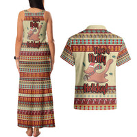 Have A Nutty Holiday Christmas Christmas Couples Matching Tank Maxi Dress and Hawaiian Shirt Xmas Holiday Patterns - Wonder Print Shop