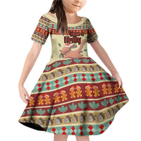 Have A Nutty Holiday Christmas Christmas Family Matching Off Shoulder Short Dress and Hawaiian Shirt Xmas Holiday Patterns - Wonder Print Shop
