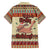 Have A Nutty Holiday Christmas Christmas Family Matching Off Shoulder Short Dress and Hawaiian Shirt Xmas Holiday Patterns - Wonder Print Shop