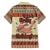Have A Nutty Holiday Christmas Christmas Family Matching Short Sleeve Bodycon Dress and Hawaiian Shirt Xmas Holiday Patterns - Wonder Print Shop
