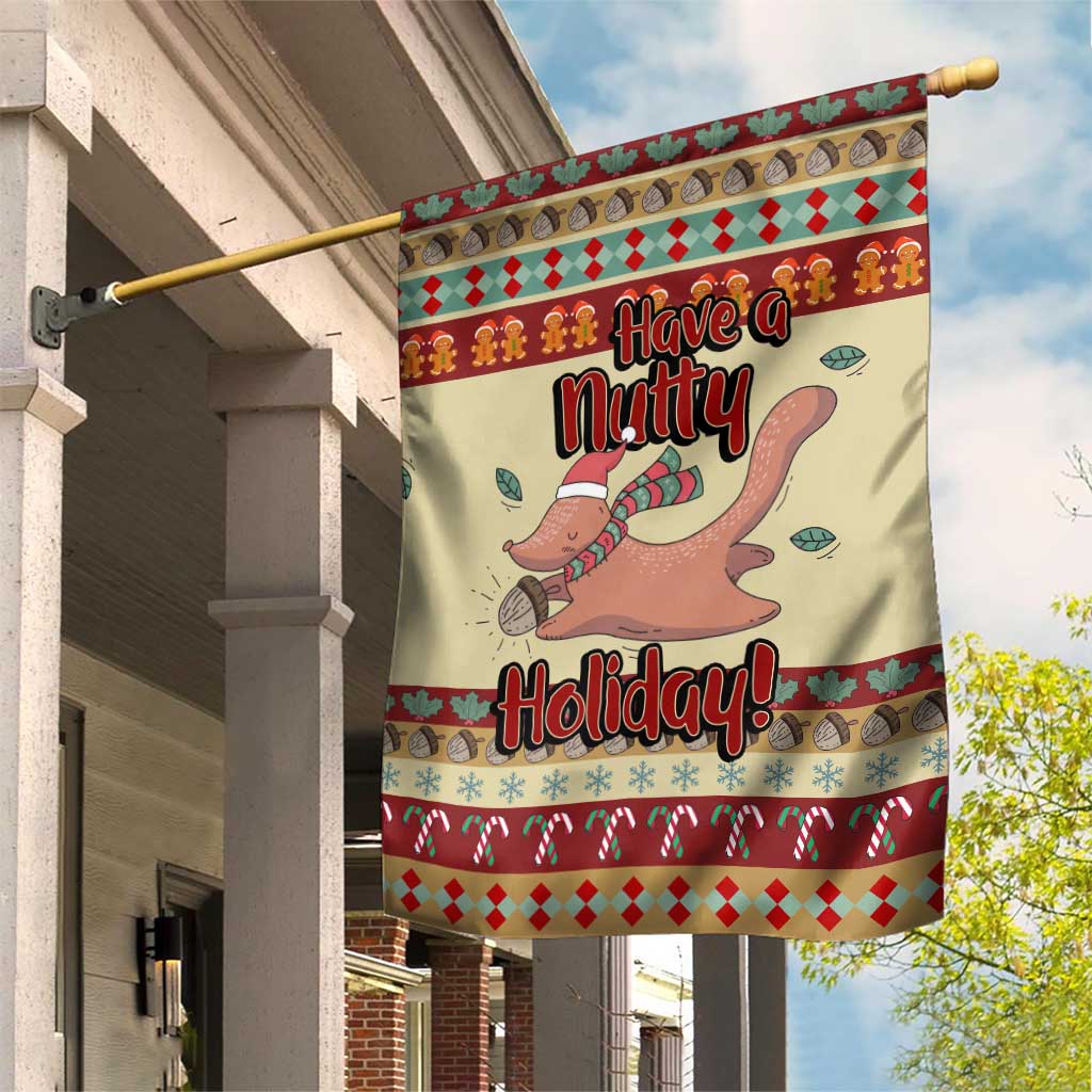 Have A Nutty Holiday Christmas Christmas Garden Flag Xmas Holiday Patterns - Wonder Print Shop