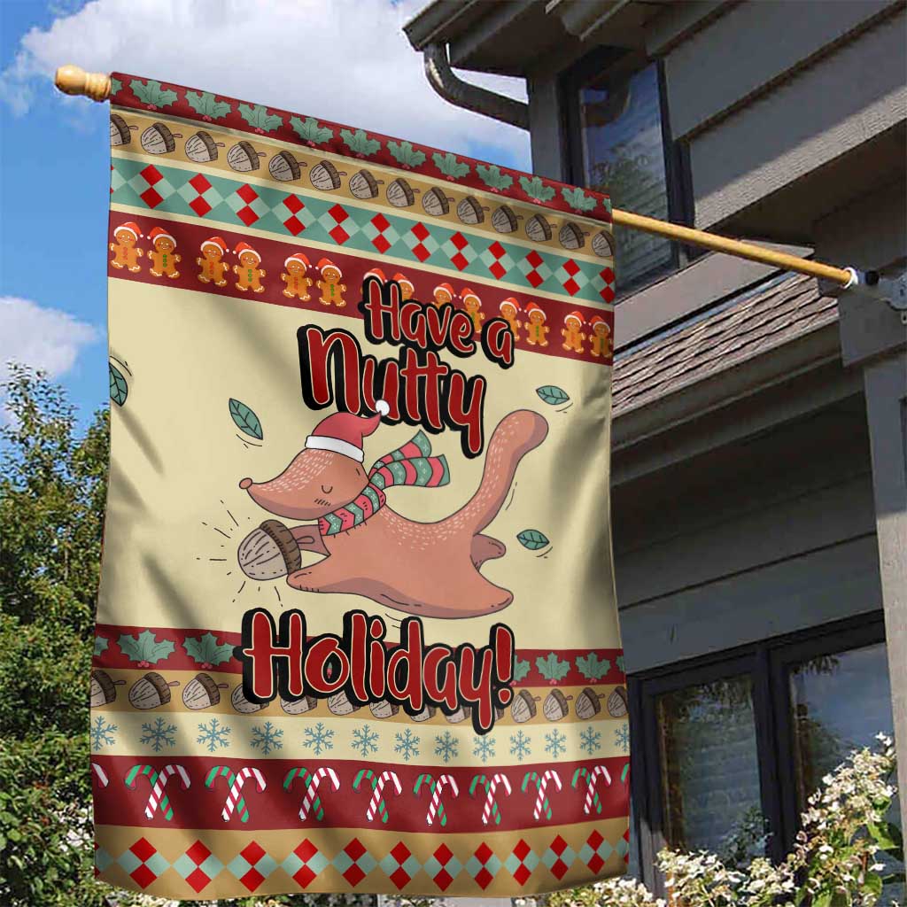 Have A Nutty Holiday Christmas Christmas Garden Flag Xmas Holiday Patterns - Wonder Print Shop