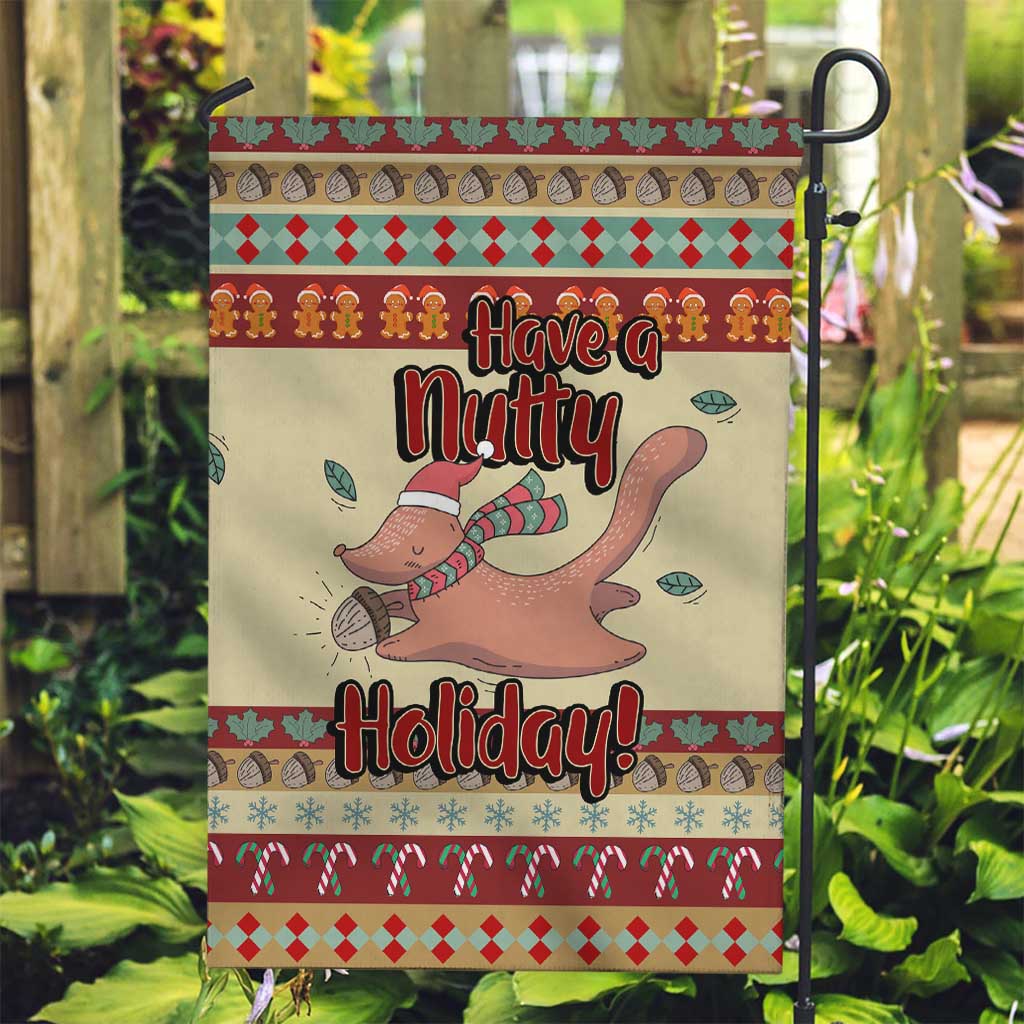 Have A Nutty Holiday Christmas Christmas Garden Flag Xmas Holiday Patterns - Wonder Print Shop