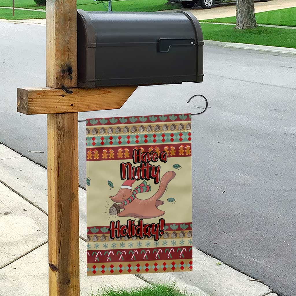Have A Nutty Holiday Christmas Christmas Garden Flag Xmas Holiday Patterns - Wonder Print Shop