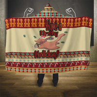 Have A Nutty Holiday Christmas Christmas Hooded Blanket Xmas Holiday Patterns - Wonder Print Shop