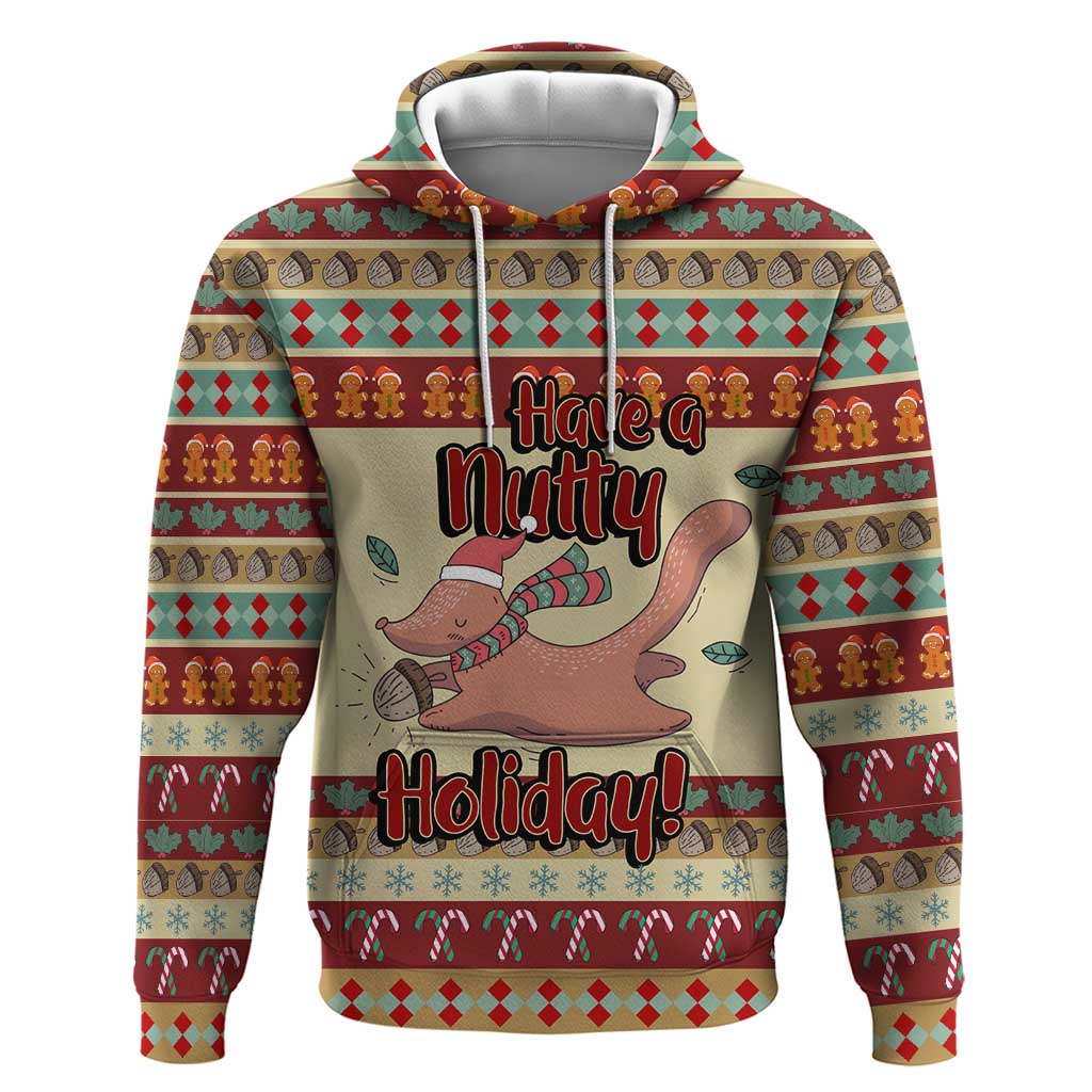 Have A Nutty Holiday Christmas Christmas Hoodie Xmas Holiday Patterns - Wonder Print Shop
