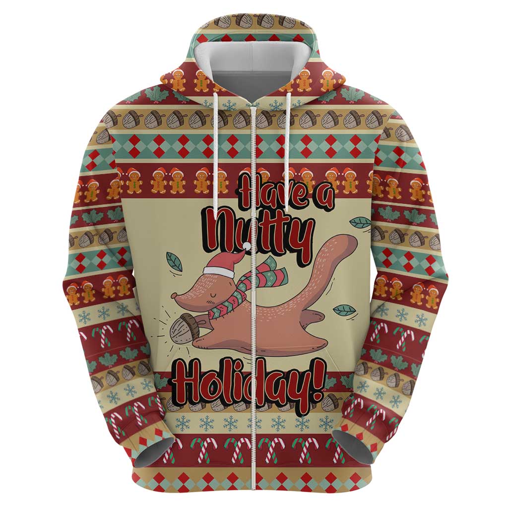 Have A Nutty Holiday Christmas Christmas Hoodie Xmas Holiday Patterns - Wonder Print Shop