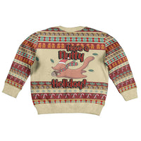 Have A Nutty Holiday Christmas Kid Ugly Christmas Sweater Xmas Holiday Patterns - Wonder Print Shop