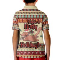 Have A Nutty Holiday Christmas Christmas Kid Polo Shirt Xmas Holiday Patterns - Wonder Print Shop