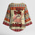 Have A Nutty Holiday Christmas Christmas Kimono Sleeve Blouse Xmas Holiday Patterns - Wonder Print Shop