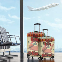 Have A Nutty Holiday Christmas Christmas Luggage Cover Xmas Holiday Patterns - Wonder Print Shop