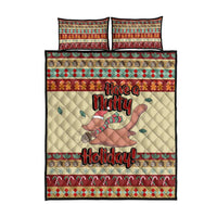 Have A Nutty Holiday Christmas Christmas Quilt Bed Set Xmas Holiday Patterns - Wonder Print Shop
