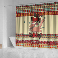 Have A Nutty Holiday Christmas Christmas Shower Curtain Xmas Holiday Patterns - Wonder Print Shop