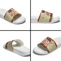 Have A Nutty Holiday Christmas Christmas Slide Sandals Xmas Holiday Patterns - Wonder Print Shop