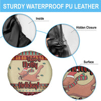 Have A Nutty Holiday Christmas Christmas Spare Tire Cover Xmas Holiday Patterns - Wonder Print Shop