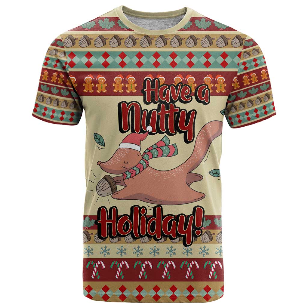 Have A Nutty Holiday Christmas Christmas T Shirt Xmas Holiday Patterns - Wonder Print Shop