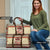 Have A Nutty Holiday Christmas Christmas Travel Bag Xmas Holiday Patterns - Wonder Print Shop
